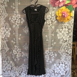 Black Polka Dot Dress